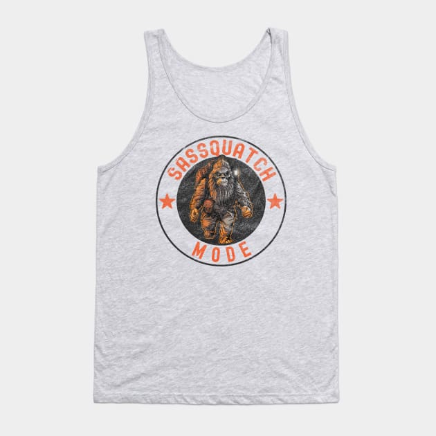 Sassquatch  Mode Tank Top by Rowdy Designs